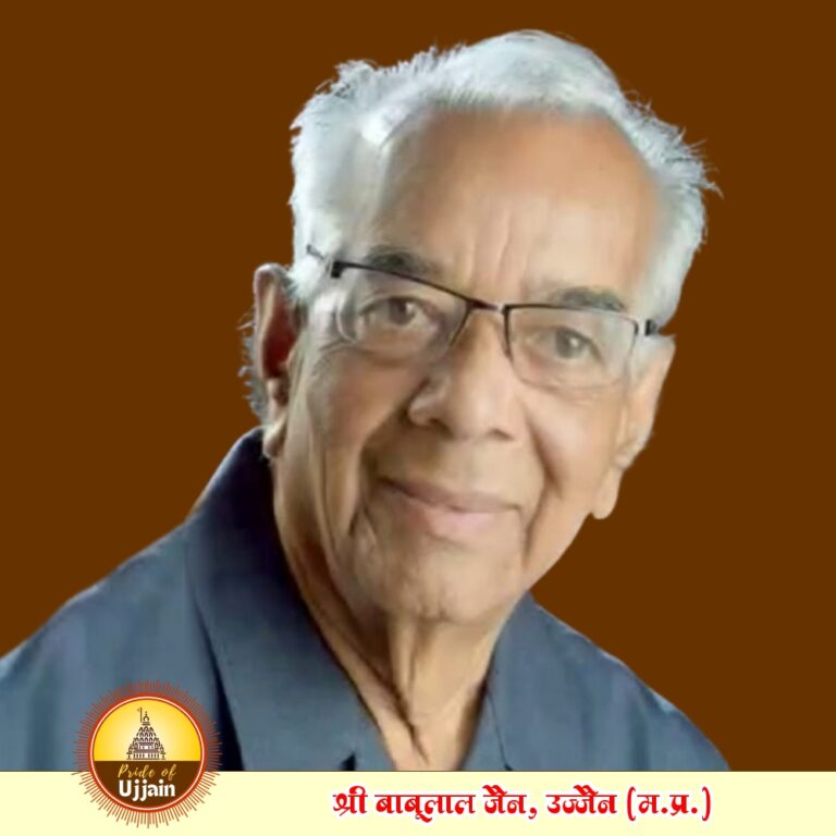 श्री बाबूलाल जैन, वरिष्ठ भाजपा नेता : उज्जैन के गौरव